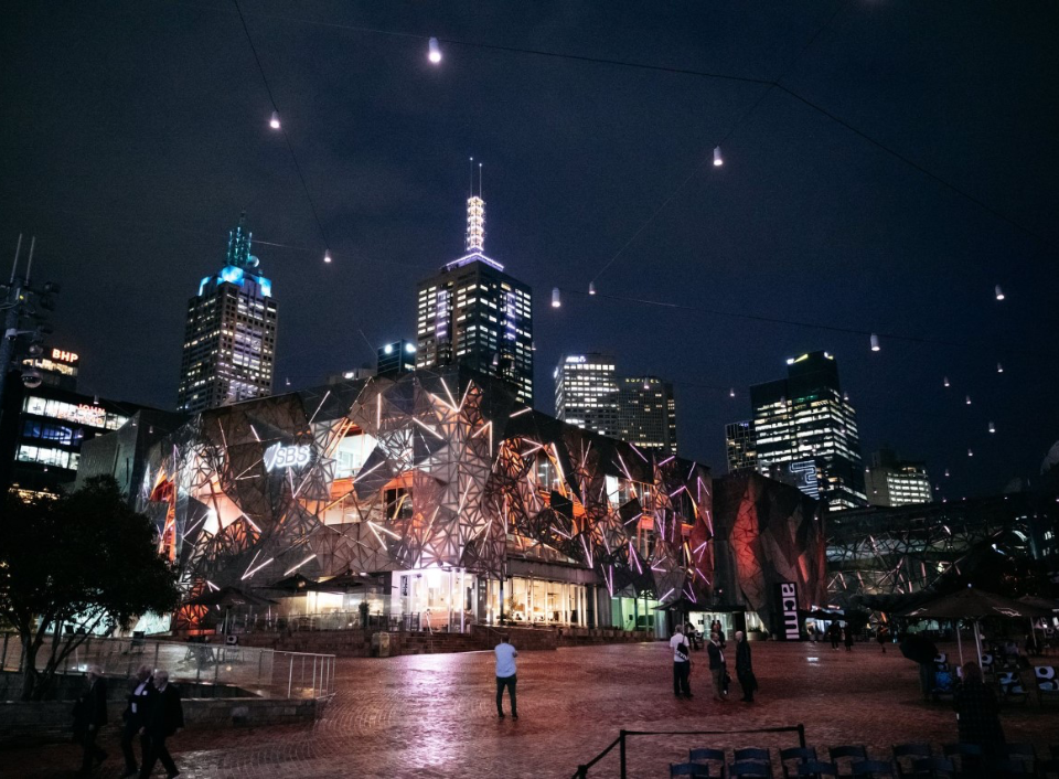 Read more about the article Pharos Adds Dynamic Lighting to Federation Square