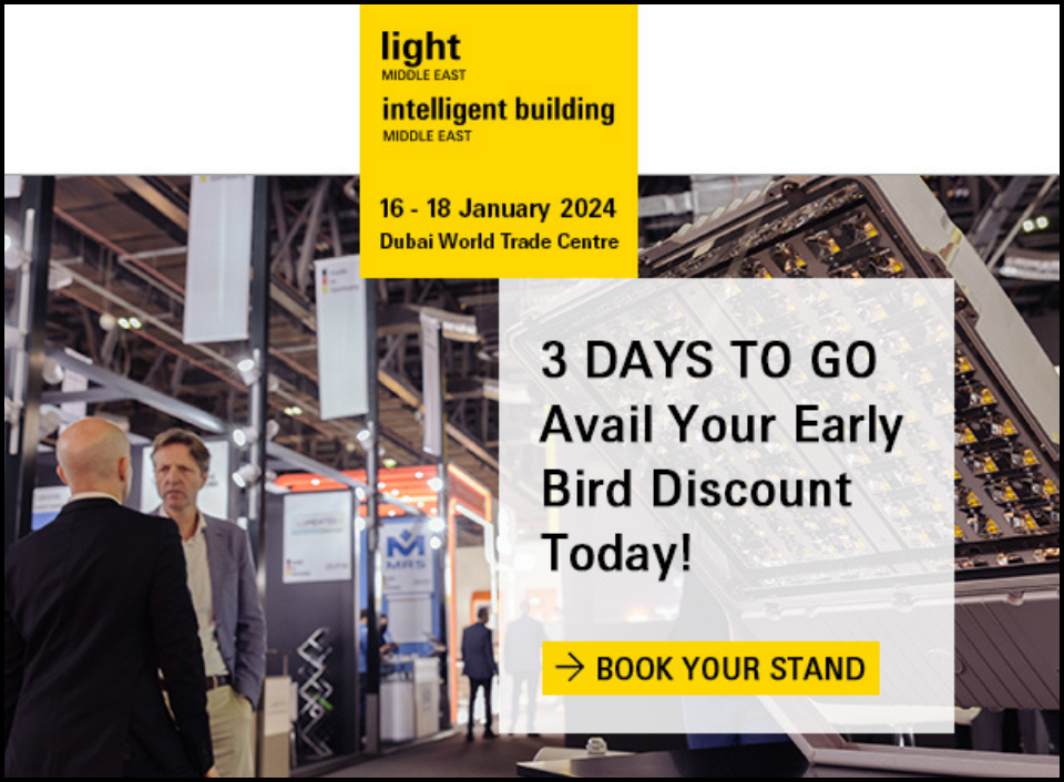 Read more about the article Last Chance to Register for Intelligent Building Middle East at Early Bird Rates