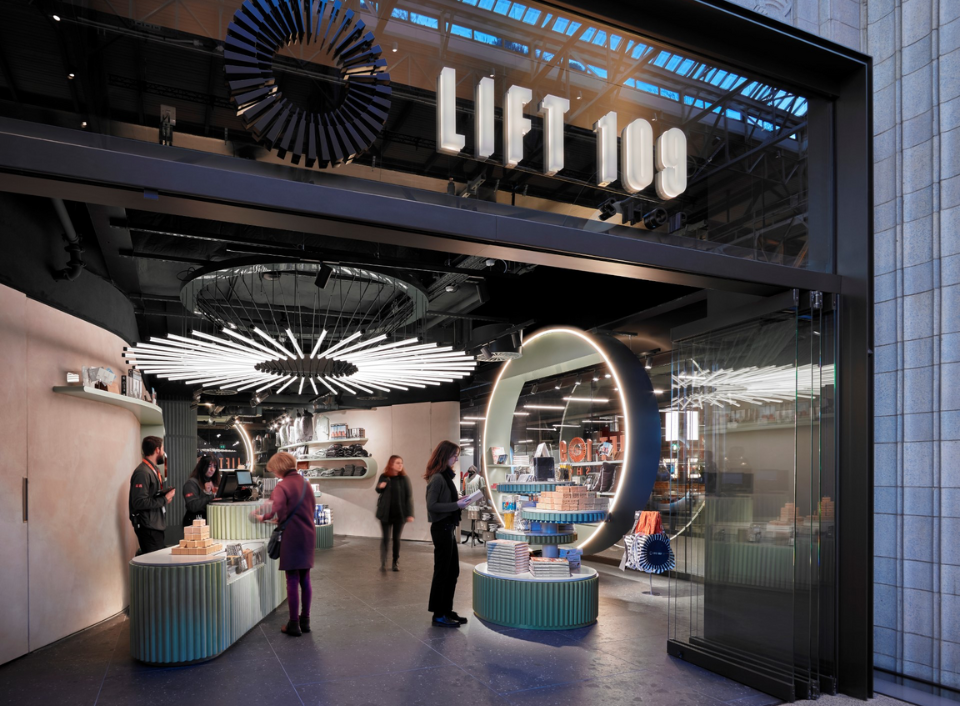 Read more about the article Michael Grubb Studio Creates an Inviting Lighting Scheme for Battersea Power Station’s Lift 109 Experience Retail Space