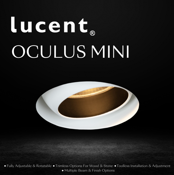 Read more about the article Lucent Lighting Offers Unrivalled Performance With New Sustainable Oculus Mini Luminaire