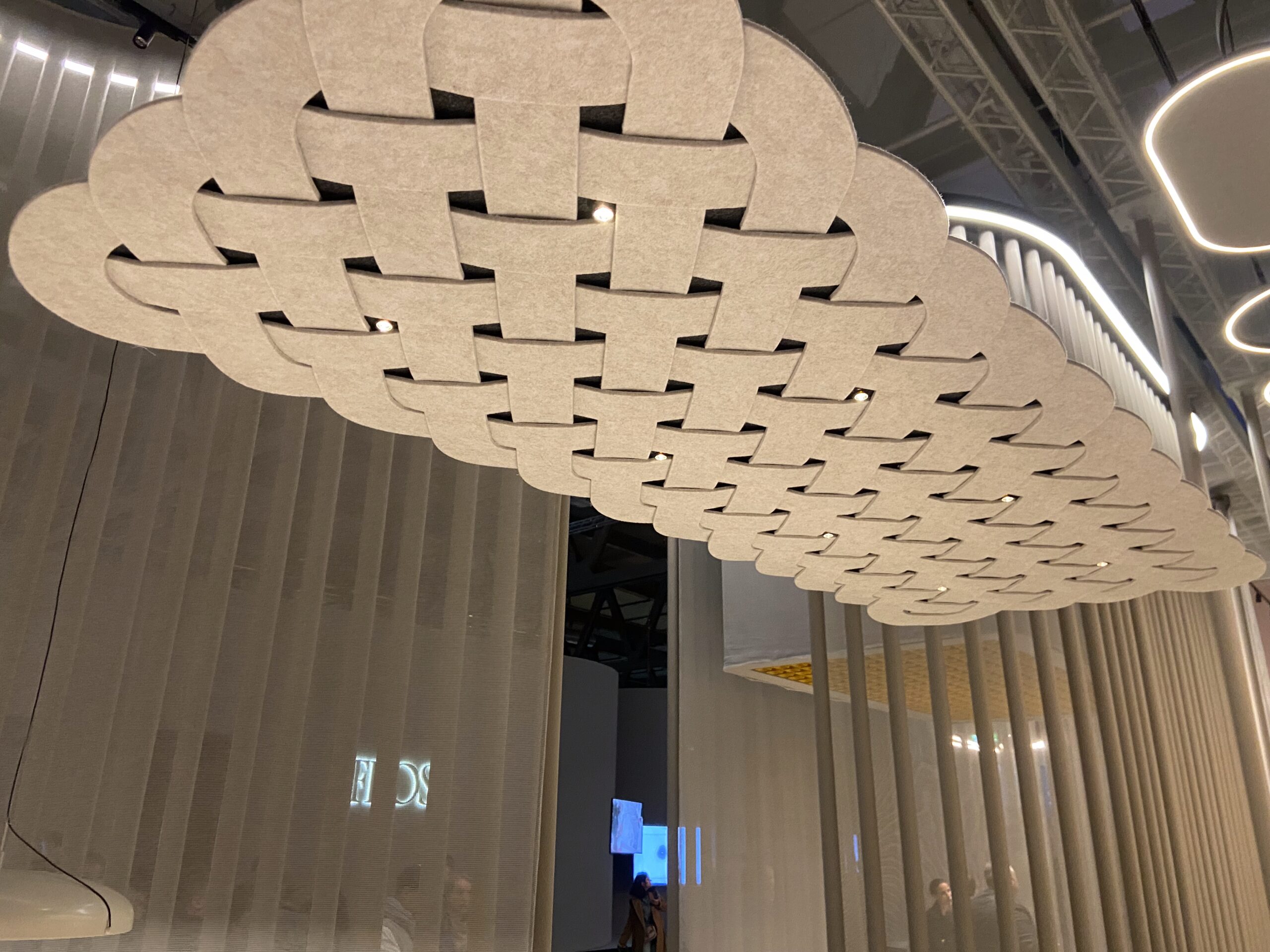 Intra Trenza Displayed at Euroluce 2025