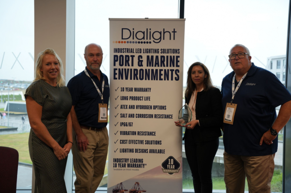Dialight, a global leader in industrial LED lighting innovation, has been honoured with the UK Ports Innovation Award 2025